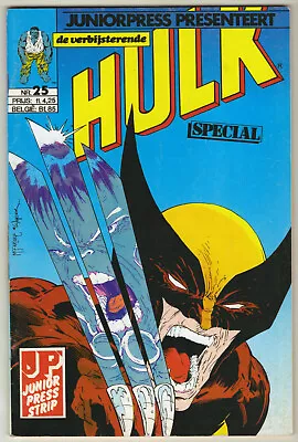 Buy Incredible Hulk #340 *DUTCH EDITION* Hulk Vs Wolverine! MARVEL COMICS  1989 • 78.27£