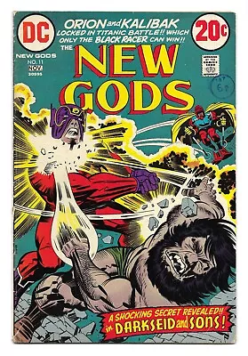 Buy New Gods #11 (Vol 1) : F+ :  Darkseid And Sons!  : Last Jack Kirby Issue • 3.95£