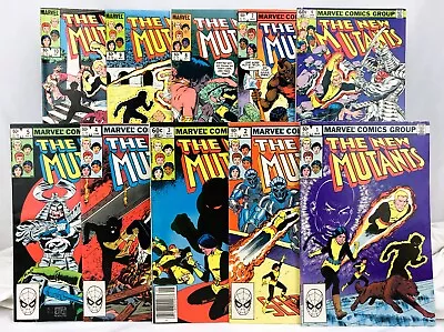 Buy New Mutants #1-10 (1983, Marvel) 10 Issue Lot • 27.98£