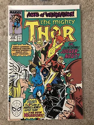 Buy Thor #412 (1989) Key 1st Appearance New Warriors - Very Nice Condition • 15.85£