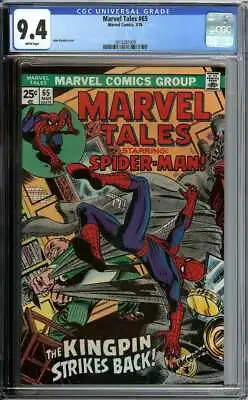Buy Marvel Tales #65 Cgc 9.4 White Pages // Marvel Comics 1976 • 88.41£