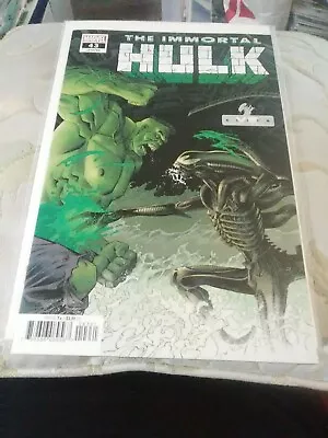 Buy The Immortal Hulk #43C,  Shalvey Alien Variant, Bennett Controversy Issue, 2021 • 17.53£
