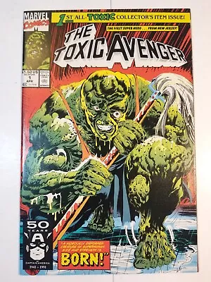 Buy Toxic Avenger 1991 Marvel Comics #1 Vf/nm 9.0 & #2 Nm 9.4 Based On The Movie • 23.71£