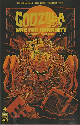 Buy Idw Comics Godzilla War For Humanity #4 February 2024 1st Print Nm • 6.75£