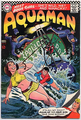 Buy Aquaman 33 VF- 1967 DC Comics 1st App Aqua-Girl Nick Cardy • 80.06£