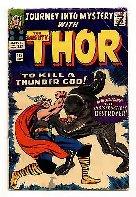 Buy Thor Journey Into Mystery #118 GD+ 2.5 1965 1st App. The Destoyer, Odinsleep • 28.50£