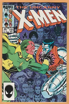 Buy Uncanny X-Men #191 - 1st App. Nimrod - Vision - VF/NM • 6.29£