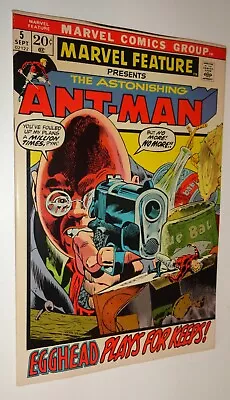 Buy Marvel Feature #5 Ant-man Egghead  8.0-9.0  1972 • 33.11£