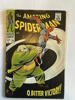 Buy Amazing Spider-Man #60 - 1968 Kingpin Appearance - Marvel - Low Grade • 29.95£