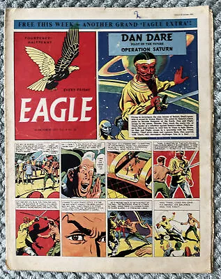 Buy Eagle Comic - Vol 4 No 28, 16th October 1953. Dan Dare W/ Eagle Extra Supplement • 7.95£