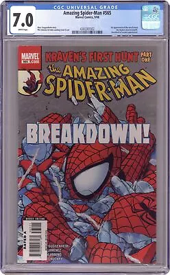 Buy Amazing Spider-Man #565 CGC 7.0 2008 4360387002 • 28.91£