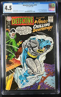 Buy Detective Comics 373 CGC 4.5 - 2nd Appearance Of Mister Freeze • 199£