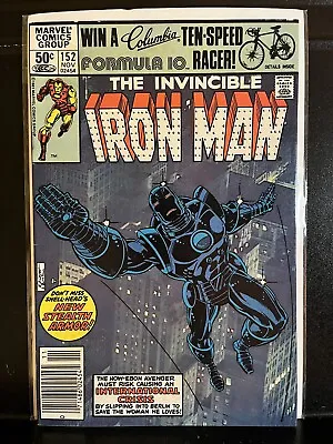 Buy Iron Man #152 (1981 Marvel) 1st Stealth Armor - We Combine Shipping • 3.97£