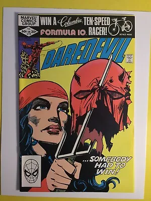 Buy Daredevil #179 Frank Miller Classic Cover Elektra Appearance Marvel 1982 • 32.02£