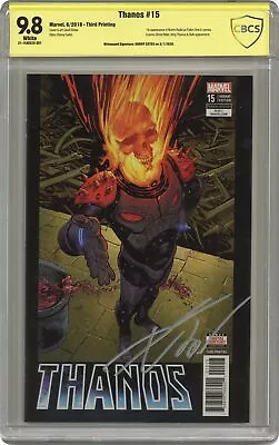 Buy Thanos #15C Shaw Variant 3rd Printing CBCS 9.8 SS Cates 2018 21-1EAEE22-351 • 88.05£
