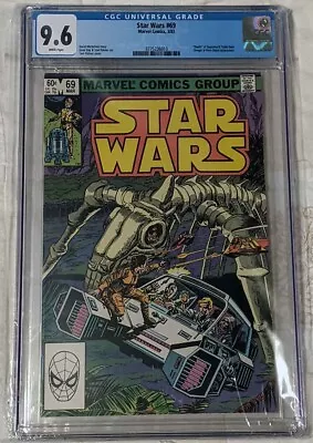 Buy Star Wars #69 (1983) Marvel Comics Death Of Supema CGC 9.6 White Pages VV314 • 110.65£