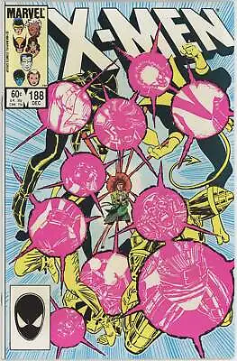 Buy Uncanny X-Men #188 (1963) - 9.0 VF/NM *Rachel Summers Joins Team* • 5.53£