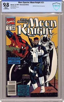 Buy Marc Spector Moon Knight #21 CBCS 9.8 Newsstand 1990 21-40CC5C8-039 • 40.78£