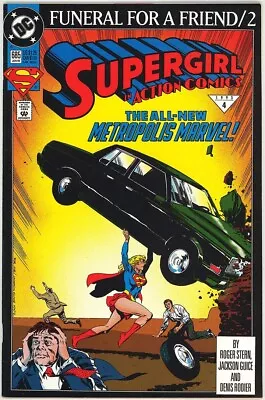 Buy Action Comics 685 Vf/nm 9.0 Hi Grade Superman Supergirl Cover Swipe Dc 1993 Bin • 4.30£