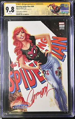 Buy Amazing Spider-Man #800 J Scott Campbell Mary Jane B Variant CGC 9.8 - Signed • 218.91£