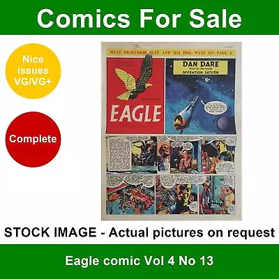 Buy Eagle Comic Vol 4 No 13 - VG/VG+ - 03 July 1953 • 5.99£