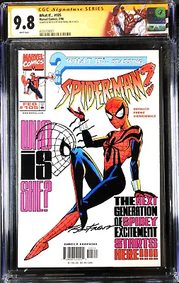 Buy WHAT IF #105 CGC 9.8 💥 Sketch By Ron Frenz! 💥 1st App Of Spider-Girl! • 434.83£