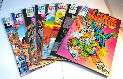 Buy Judge Dredd Lot Of 8 Quality Comics 1989 #19-28 All Nm- Includes 2 Double Issues • 16.72£
