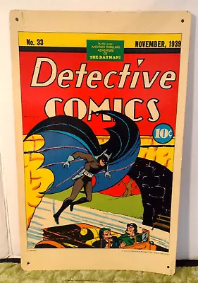 Buy Detective Comics #33 CARDBOARD POSTER/American Publishing Corp/17x11 Inches • 40.12£