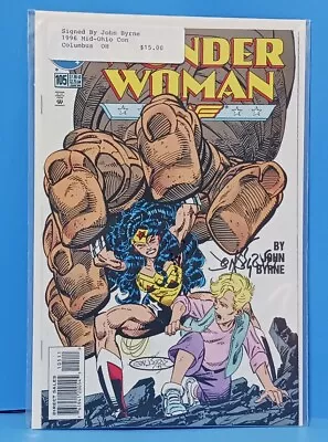 Buy Wonder Woman (1987) # 105 Signed By John Byrne W/ COA DC Comics Autograph Comic • 23.71£