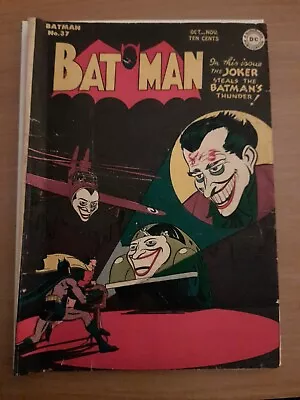 Buy Batman 37 Dc Comics Vg • 850£