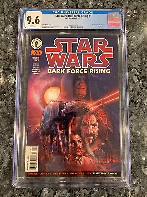 Buy CGC 9.6 Star Wars: Dark Force Rising #1 With White Pages - Premier Issue May '97 • 47.95£