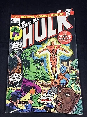 Buy (Lot Of 2) The Incredible Hulk No. 178 & 217 Marvel Comics August 1974 Warlock • 31.66£