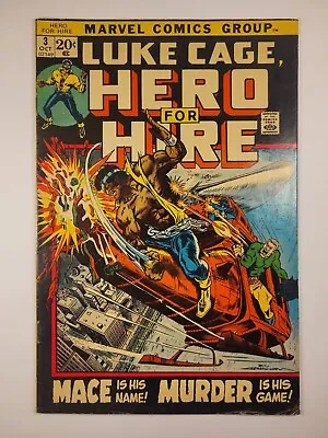 Buy Luke Cage, Hero For Hire #3 (Marvel, 1972) • 16.04£