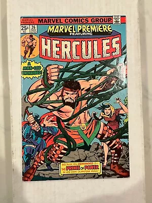 Buy Marvel Premiere #26 Comic Book  1st Solo Hercules Feature • 4.25£