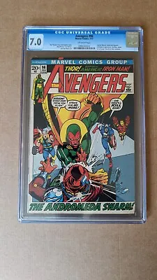 Buy Avengers #96 (Marvel 1972)   CGC 7.0   Vision And Annihilus! • 39.71£