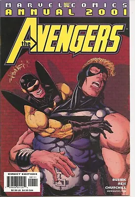 Buy °AVENGERS ANNUAL 2001 THE THIRD MAN° USA Marvel 2001 English Kurt Busiek • 6.01£