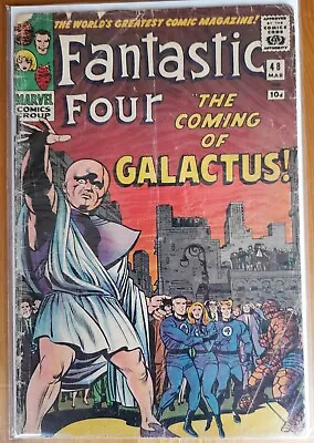 Buy FANTASTIC FOUR Vol 1 #48 Fr/gd 1st Silver Surfer Galactus Marvel Silver Age 1966 • 800£