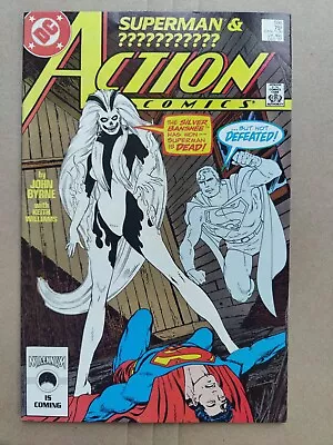 Buy Action Comics #595 Direct VF+ DC 1st Appearance Silver Banshee • 7.12£