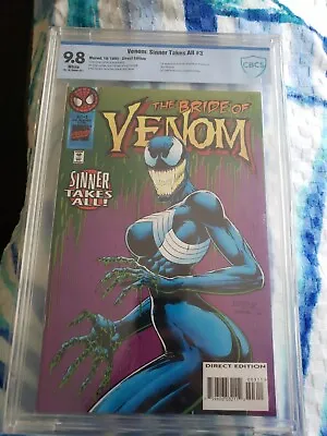 Buy Venom Sinner Takes All 3 Cbcs 9.8 • 218.47£