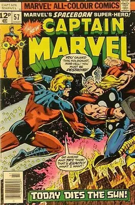Buy Captain Marvel (Vol 1) #  57 (VryFn Minus-) (VFN-) Price VARIANT AMERICAN • 13.49£