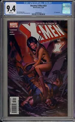 Buy Uncanny X-men #451 - Cgc 9.4 - Standard Edition • 53.88£