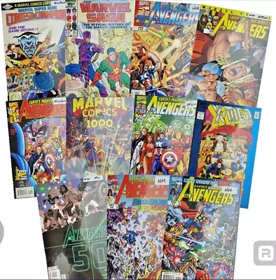 Buy Marvel Comic - 11X Bundle - Avengers - X Men - Saga - Champions Contest - Graded • 0.01£