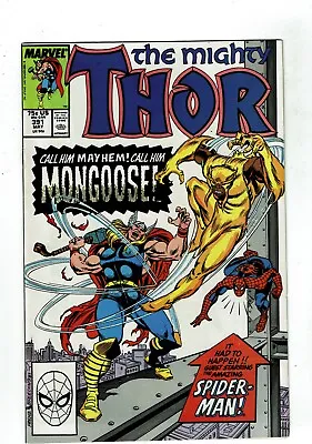 Buy Thor #391, NM- 9.2, 1st Appearance Eric Masterson; Spider-Man • 11.48£