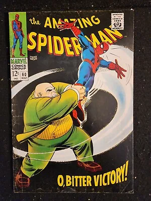 Buy Amazing Spider-Man #60 (Marvel Comics 1968) VG John Romita Cover • 31.54£