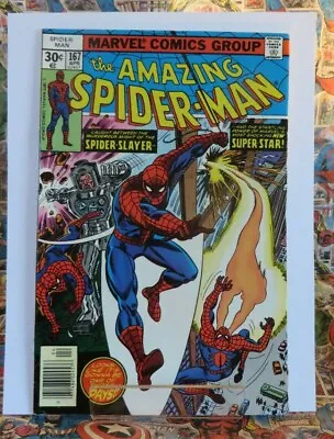 Buy The Amazing Spider-Man #167 VF 1st Will O' The Wisp • 15.95£