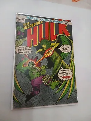 Buy THE INCREDIBLE HULK #168 October 1973 1st Appearance Of Betty Ross As The Harpy • 28.78£
