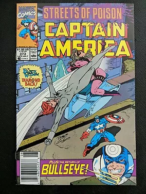 Buy Captain America #373 (1990) 1st App Of Leon Hoskins, Becomes US Agent *  NM • 11.83£