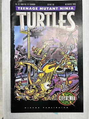 Buy Teenage Mutant Ninja Turtles #52 City At War Mirage Publishing October 1992 • 12.06£