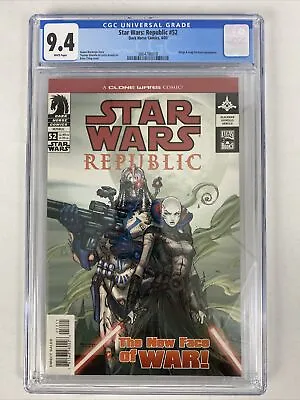 Buy Star Wars Republic #52 🔥 CGC 9.4! Durge & Asajj Ventress! Dark Horse 2003! • 309.91£