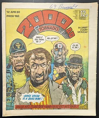 Buy 2000 AD Comic - Prog #160 (12 Apr 1980) Judge Dredd • 1.99£